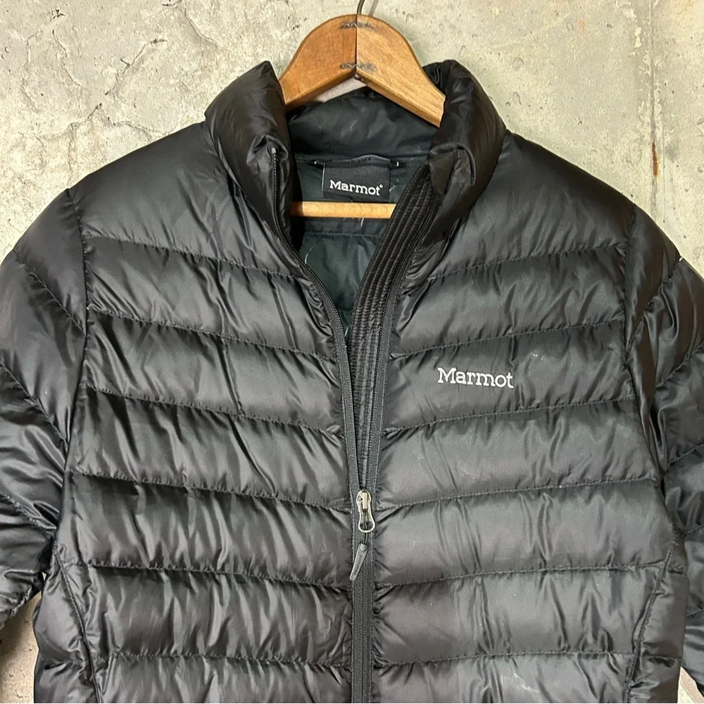 Marmot black Jena 700 down jacket women’s medium